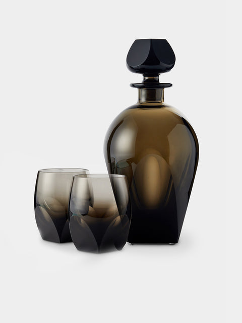 Moser - Bar Hand-Blown Crystal Collection - Gray - ABASK - 