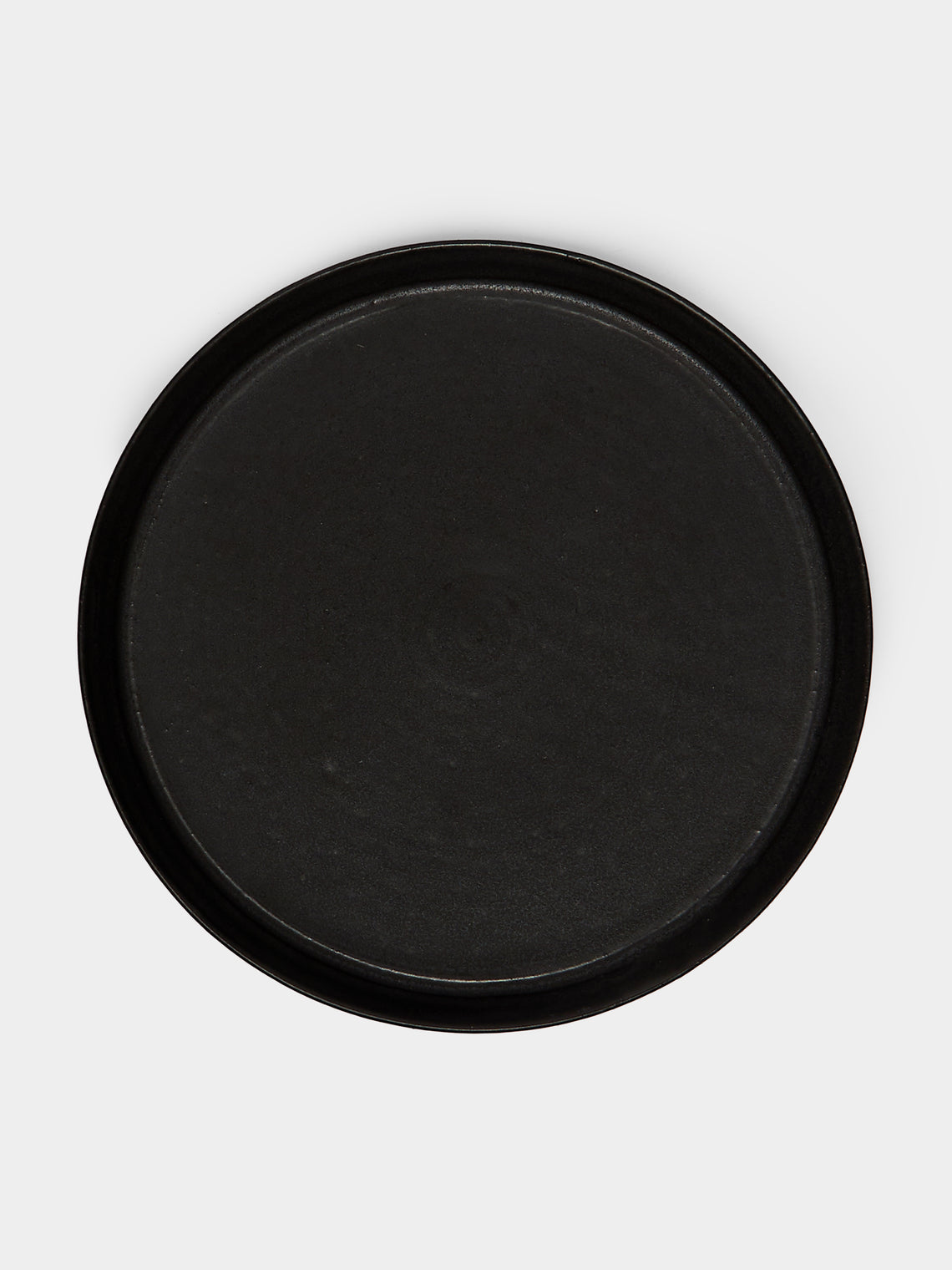 Lee Song-am - Black Clay Plates (Set of 4) -  - ABASK - 