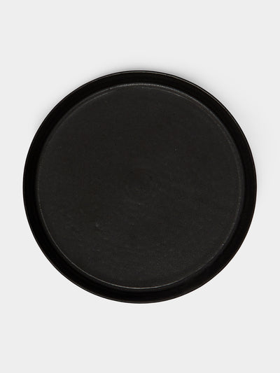 Lee Song-am - Black Clay Plates (Set of 4) -  - ABASK - 