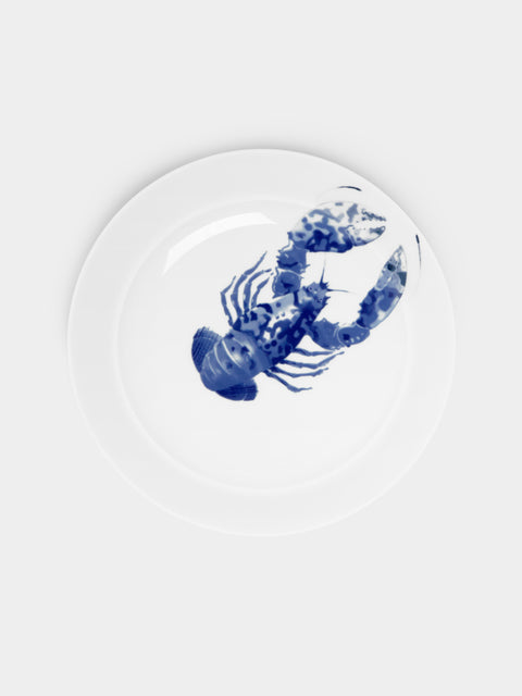 Hering Berlin - Ocean Porcelain Shallow Bowls (Set of 2) - White - ABASK - 