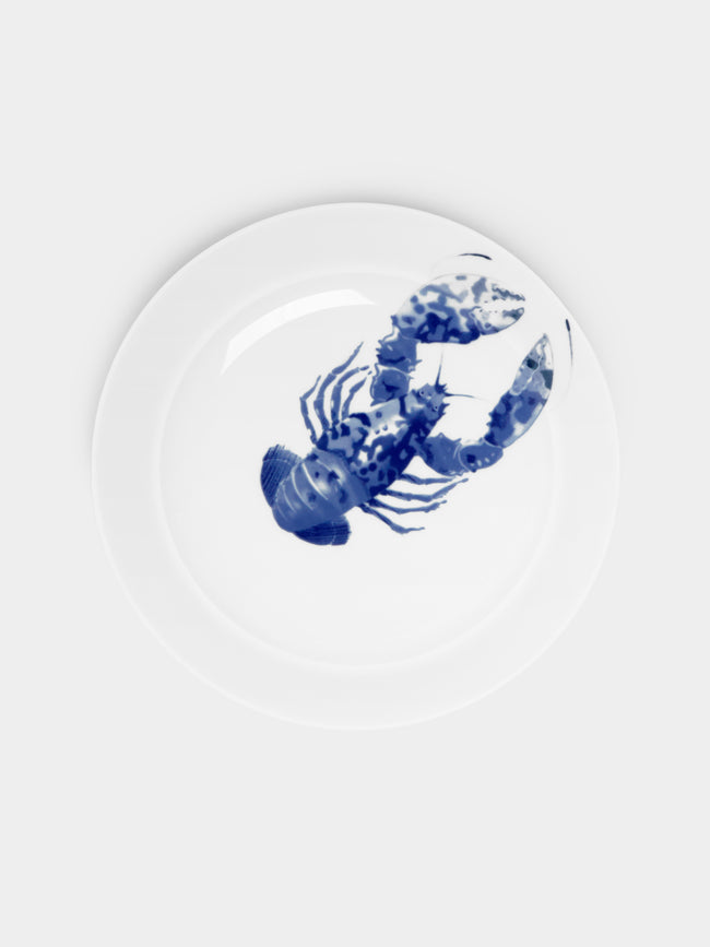 Hering Berlin - Ocean Porcelain Shallow Bowls (Set of 2) - White - ABASK - 