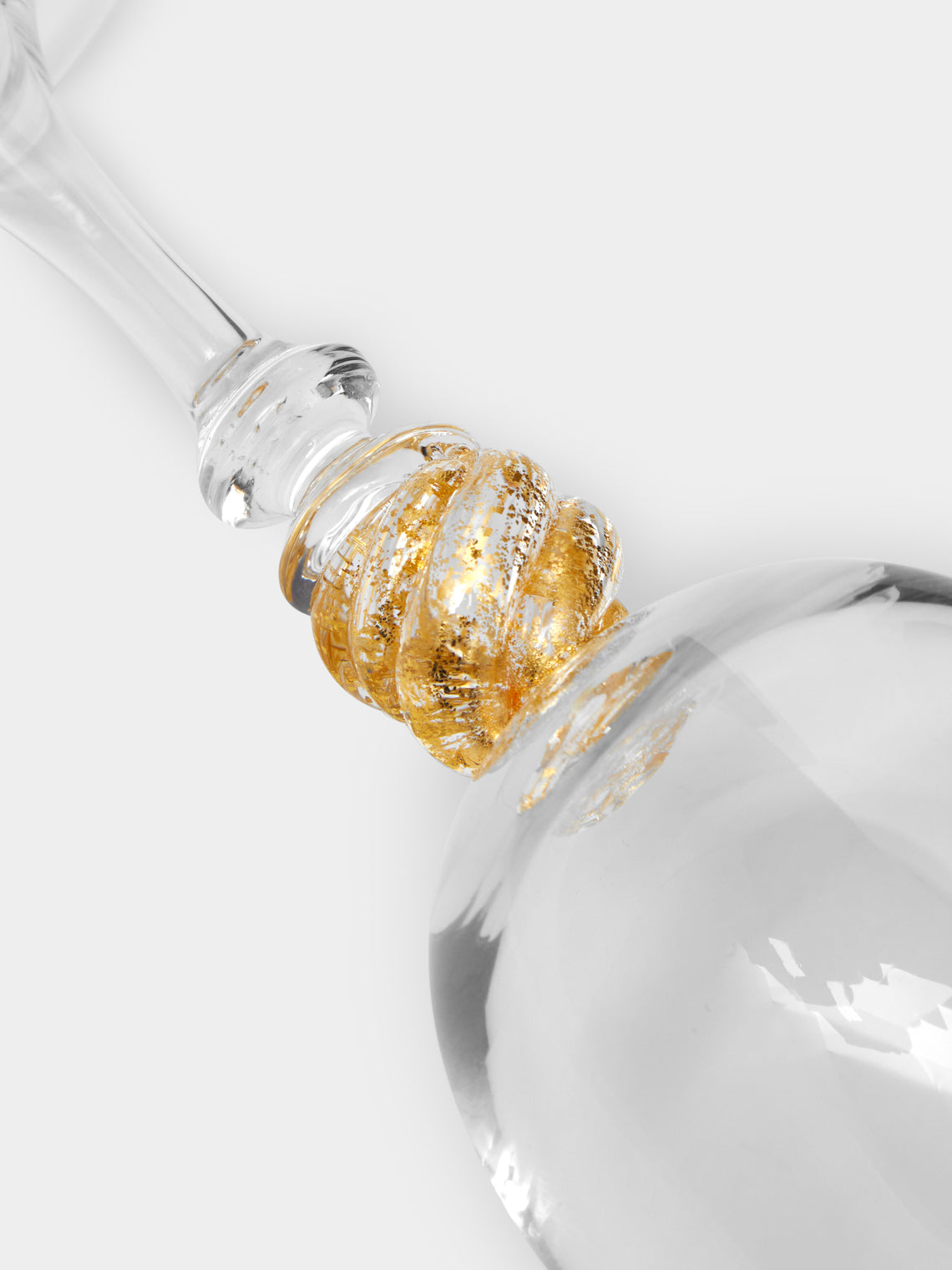 NasonMoretti - A/81 Hand-Blown Murano White Wine Glass -  - ABASK