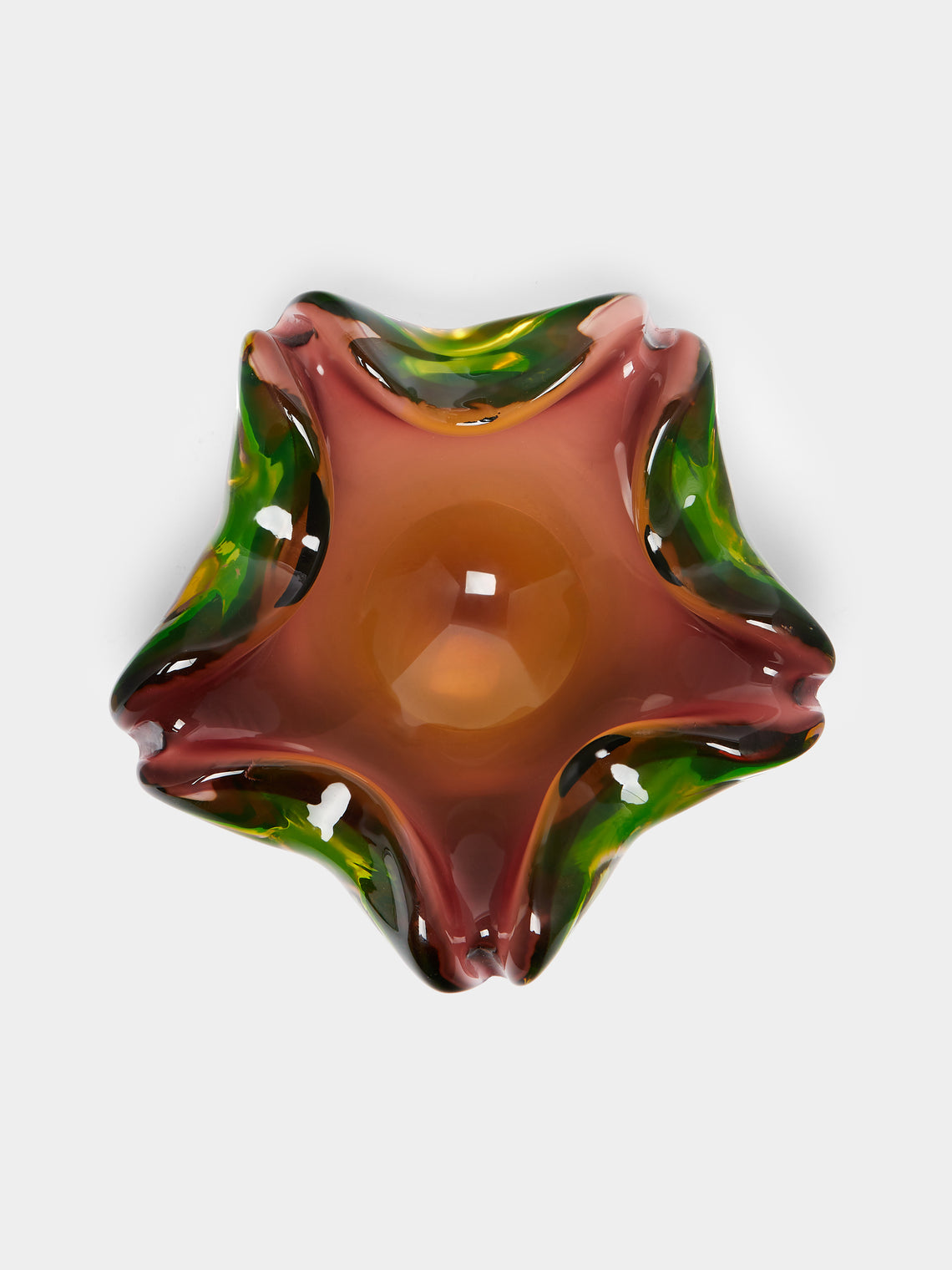 Antique and Vintage - 1940s Murano Glass Ashtray -  - ABASK