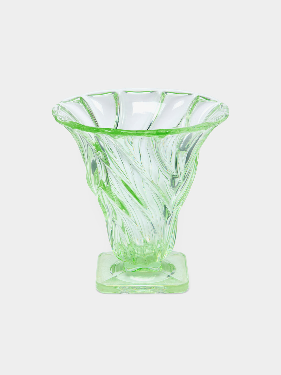 Antique and Vintage - 1930s Daum Crystal Vase -  - ABASK - 