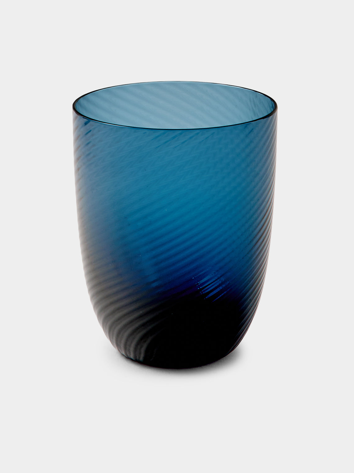NasonMoretti - Ida Glass Water Tumblers (Set of 6) - Blue - ABASK