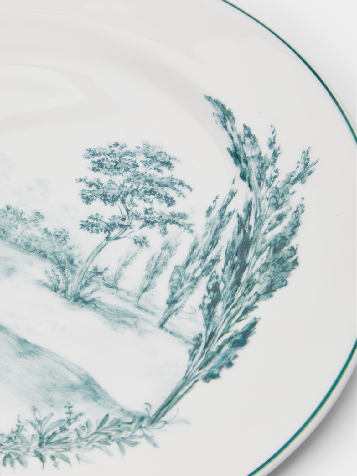 Laboratorio Paravicini - Gardens Ceramic Dinner Plates (Set of 8) -  - ABASK