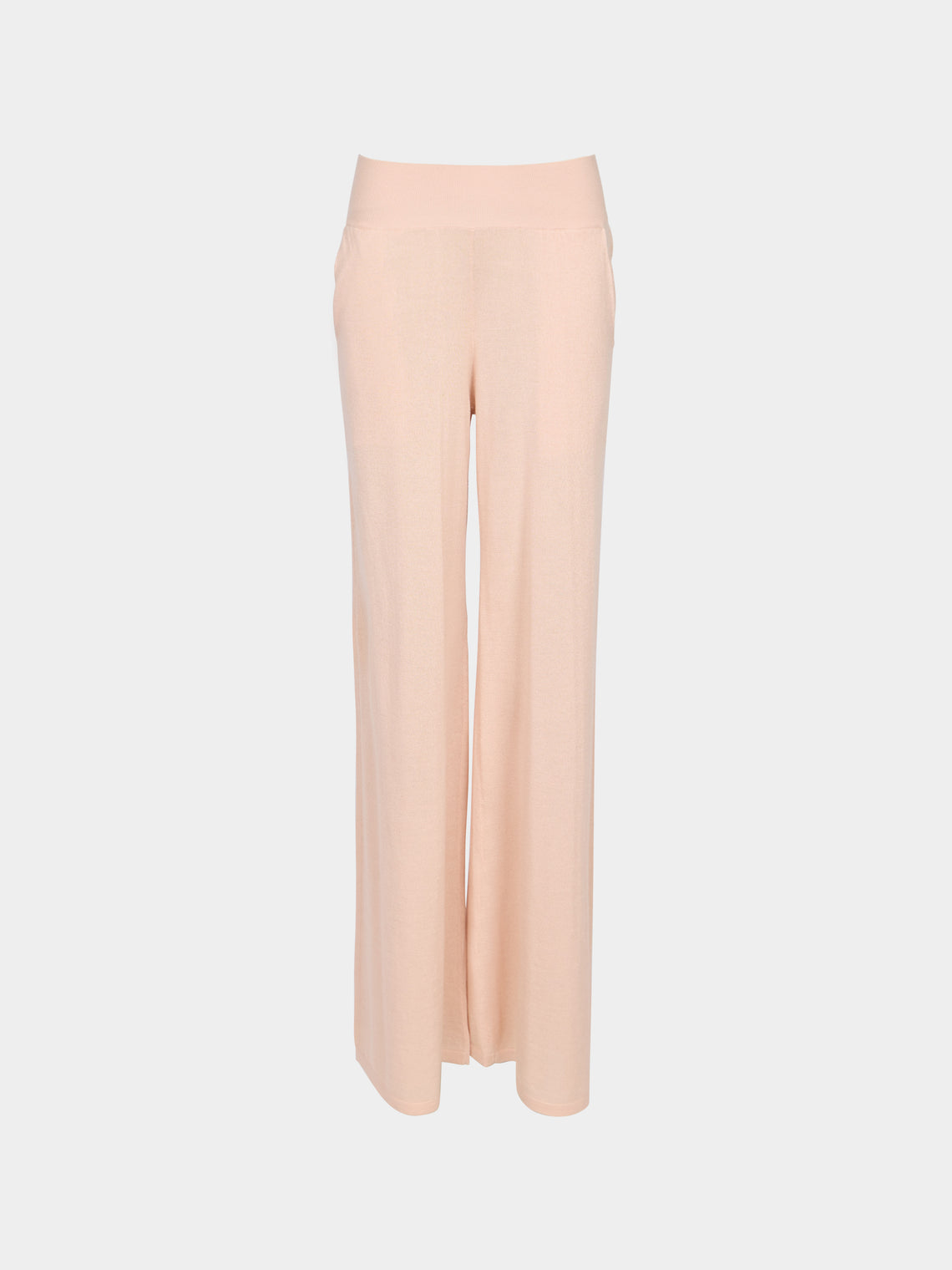 Frenckenberger - Cashmere Wide Trousers | Size: XS -  - ABASK - 