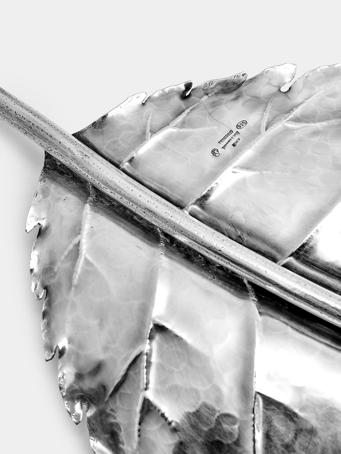 Antique and Vintage - 1970s Buccellati Solid Silver Leaf - Silver - ABASK