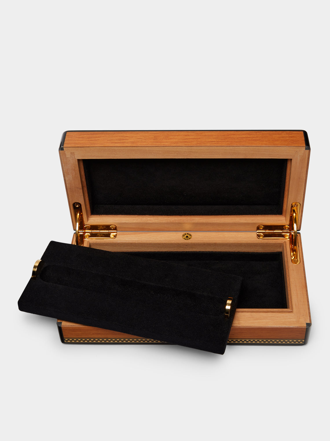 Elie Bleu - Classic Mahogany Pen Box (1 Pen) -  - ABASK