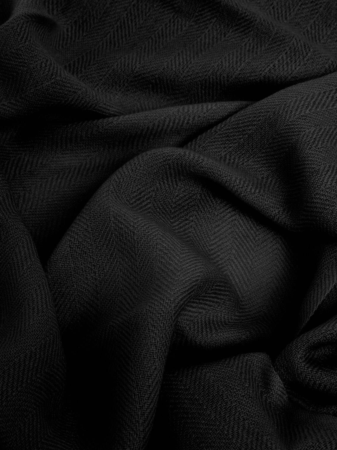 Denis Colomb - Women's Kasumi Nomad Cashmere Scarf (78.5in/2m) - Black - ABASK