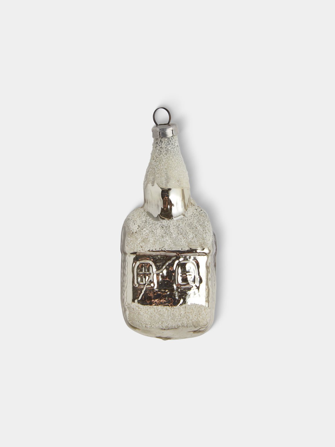 Antique and Vintage - Early-20th-Century Christmas Glass Baubles (Set of 14) - Silver - ABASK