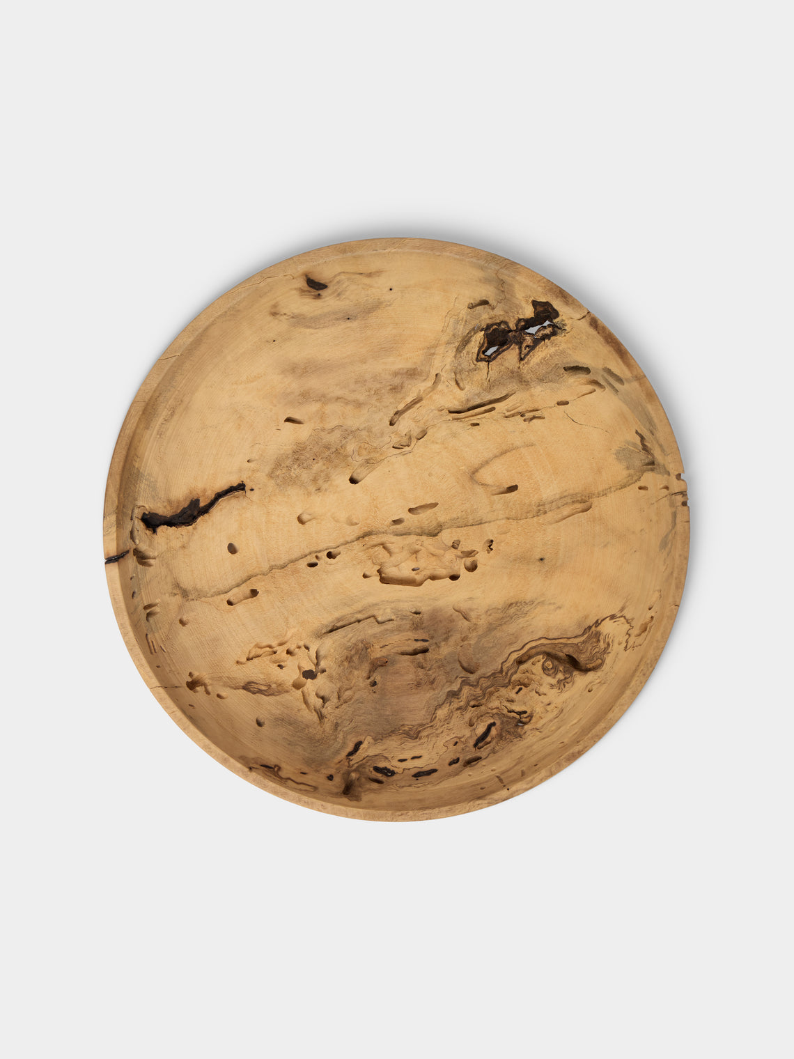 Thursday Furniture - Hand-Turned Persimmon Bowl - Natural - ABASK