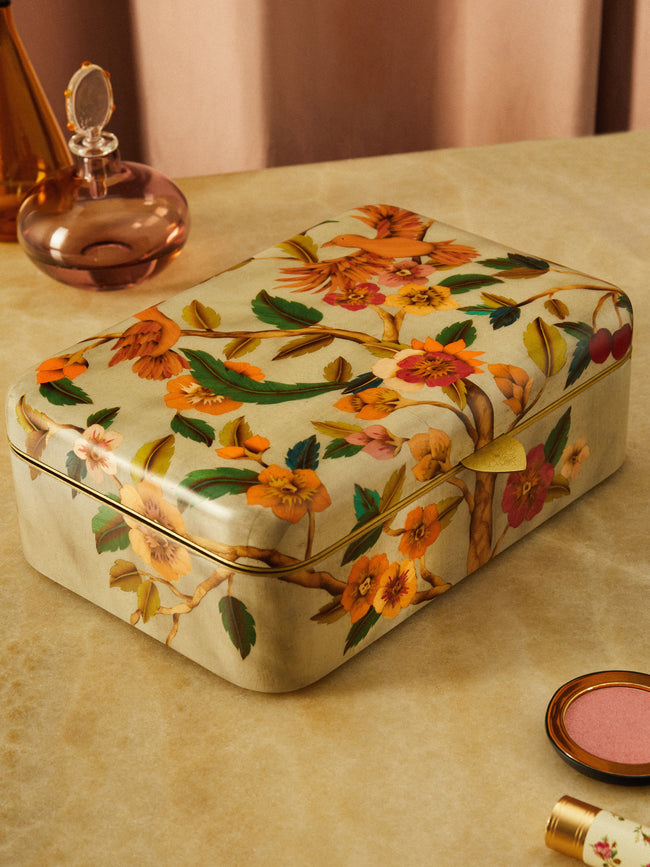 Silvia Furmanovich - Bird Marquetry Wood Jewellery Box -  - ABASK
