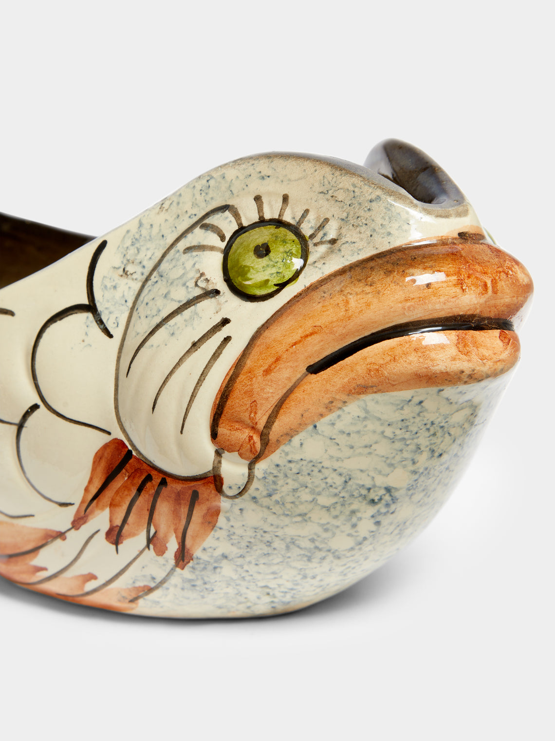 Antique and Vintage - 1950s Fish Ceramic Saucier -  - ABASK