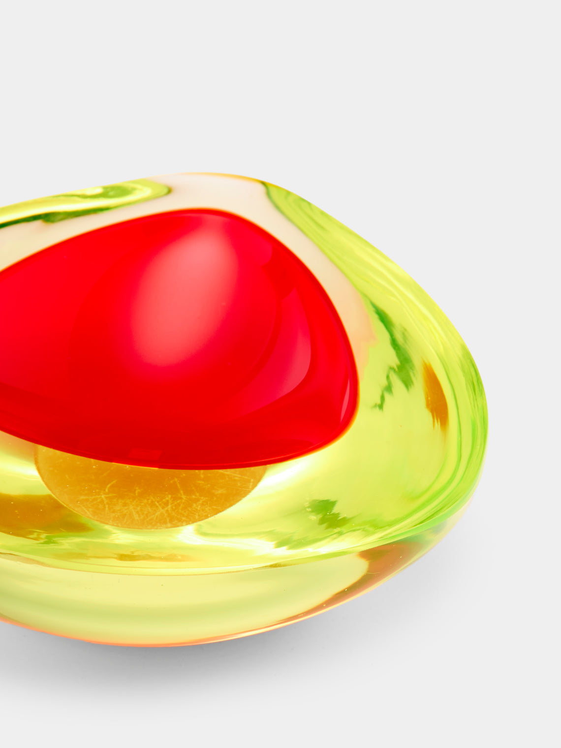 Antique and Vintage - Mid-Century Flavio Poli Murano Glass Ashtray -  - ABASK
