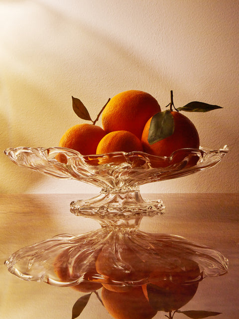 Alexander Kirkeby - Hand-Blown Crystal Large Fruit Bowl - ABASK