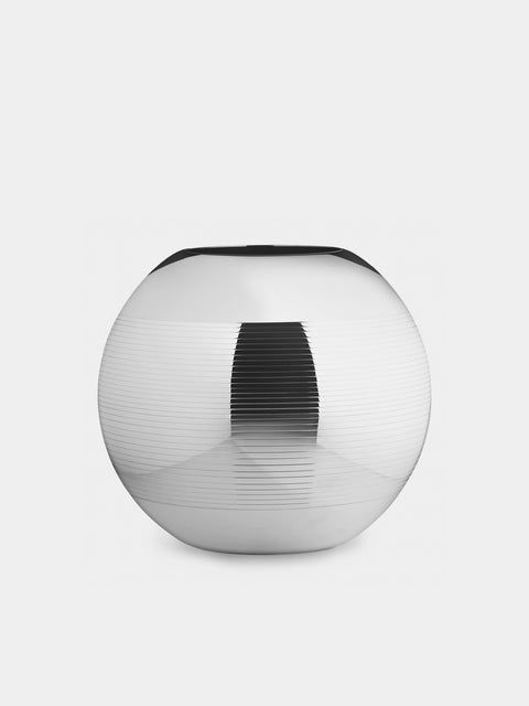 Puiforcat - Pétanque Silver-Plated Vase - Silver - ABASK - 
