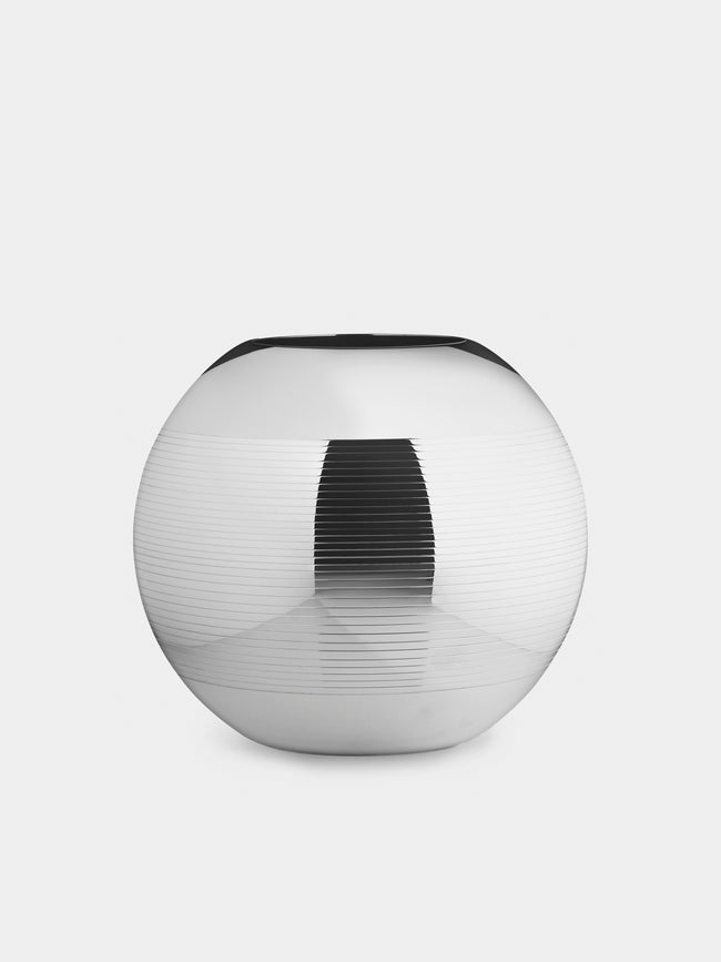 Puiforcat - Pétanque Silver-Plated Vase - Silver - ABASK - 