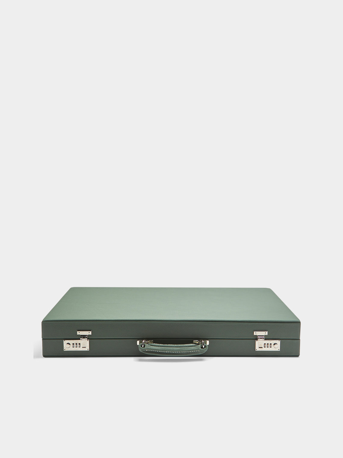 Geoffrey Parker - Leather and Acrylic Backgammon Set - Green - ABASK