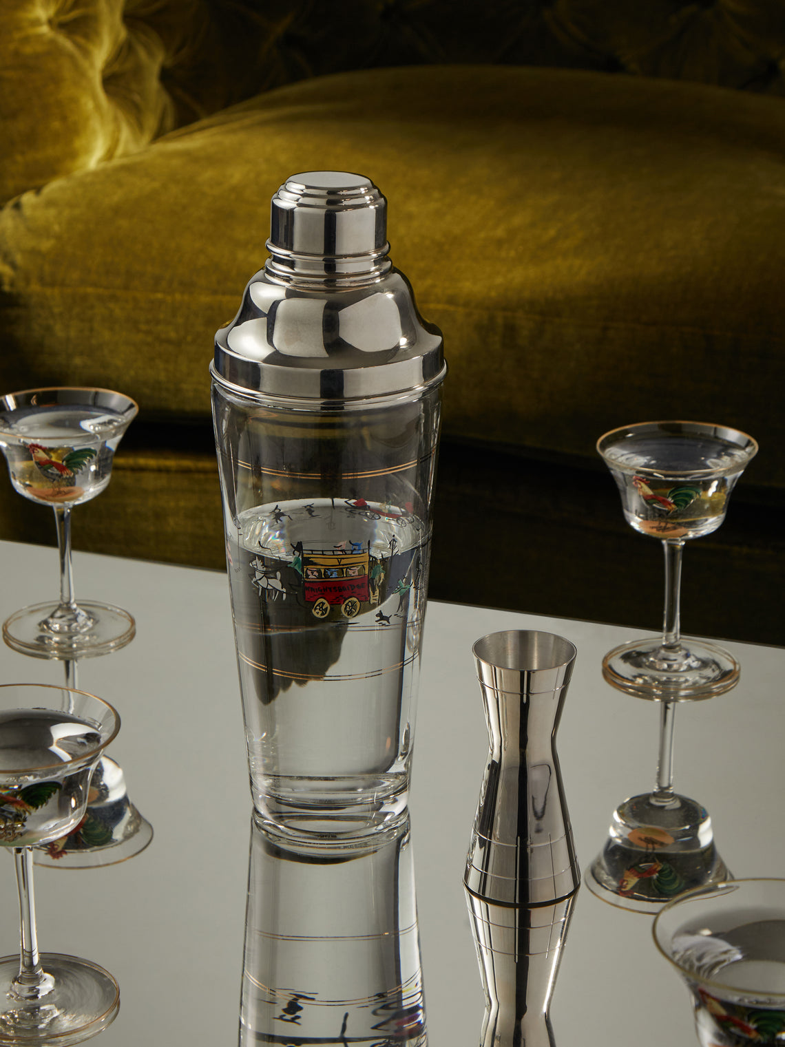 Antique and Vintage - 1920 Silver-Plated Knightsbridge Cocktail Shaker -  - ABASK