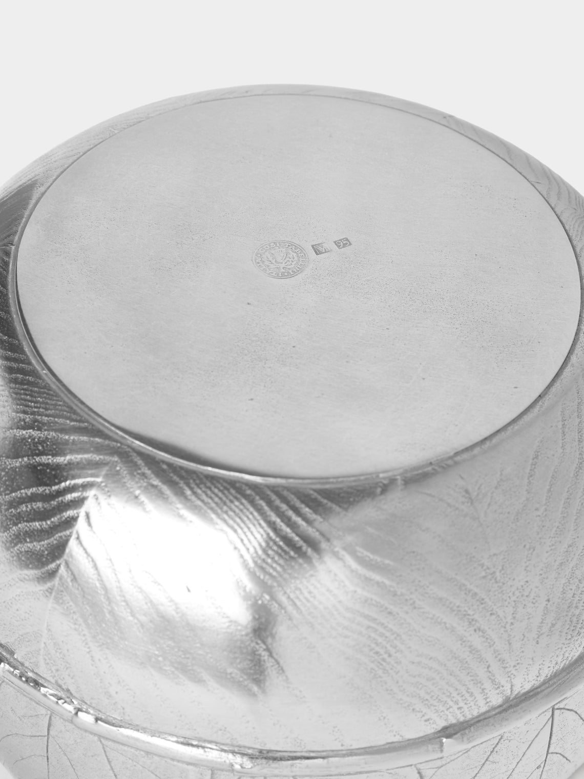 Cosi Tabellini - Natura Pewter Salad Bowl - Silver - ABASK