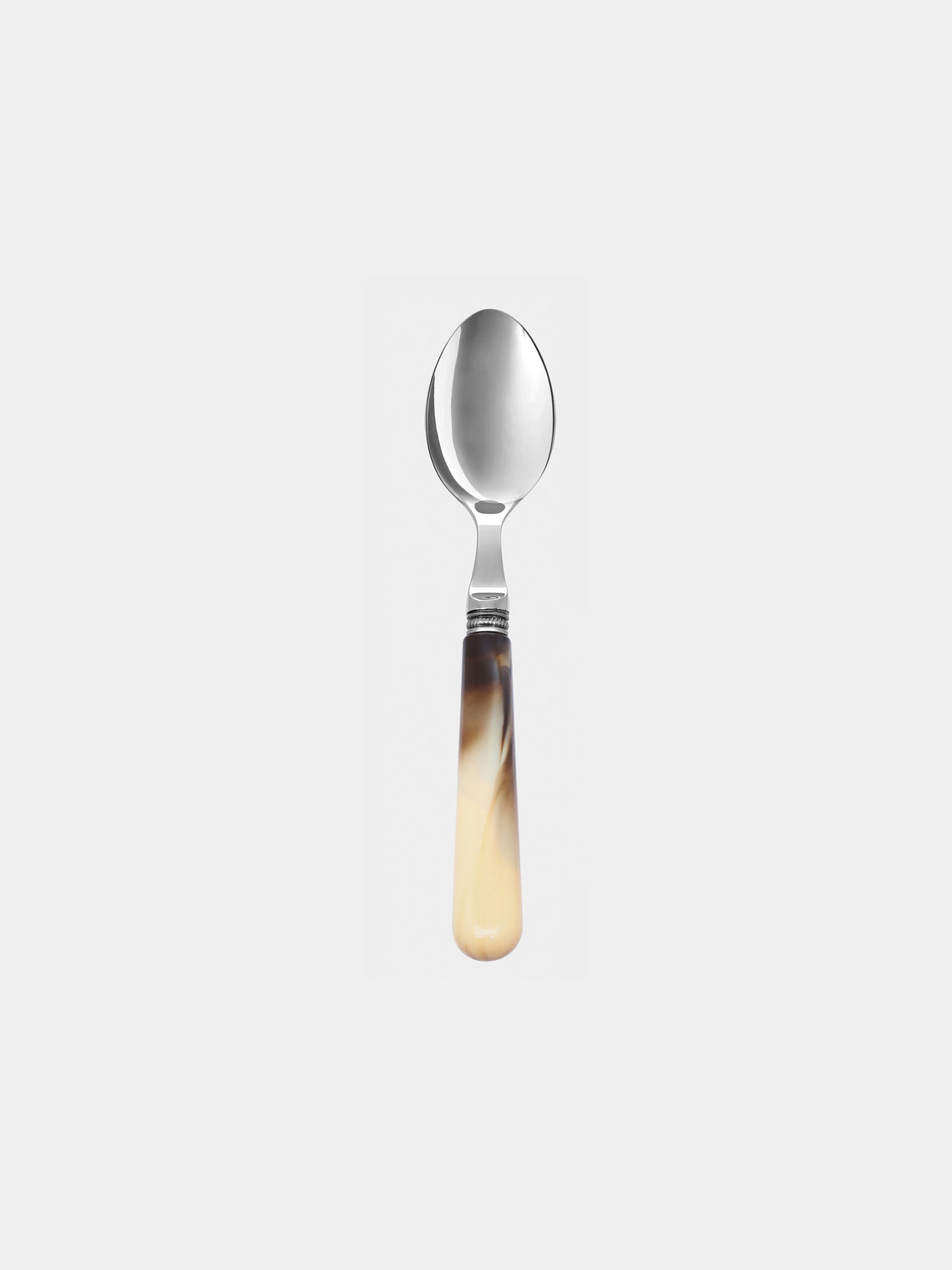 Alain Saint-Joanis - Iris Marbled Resin Dinner Cutlery (Set of 4) - Beige - ABASK