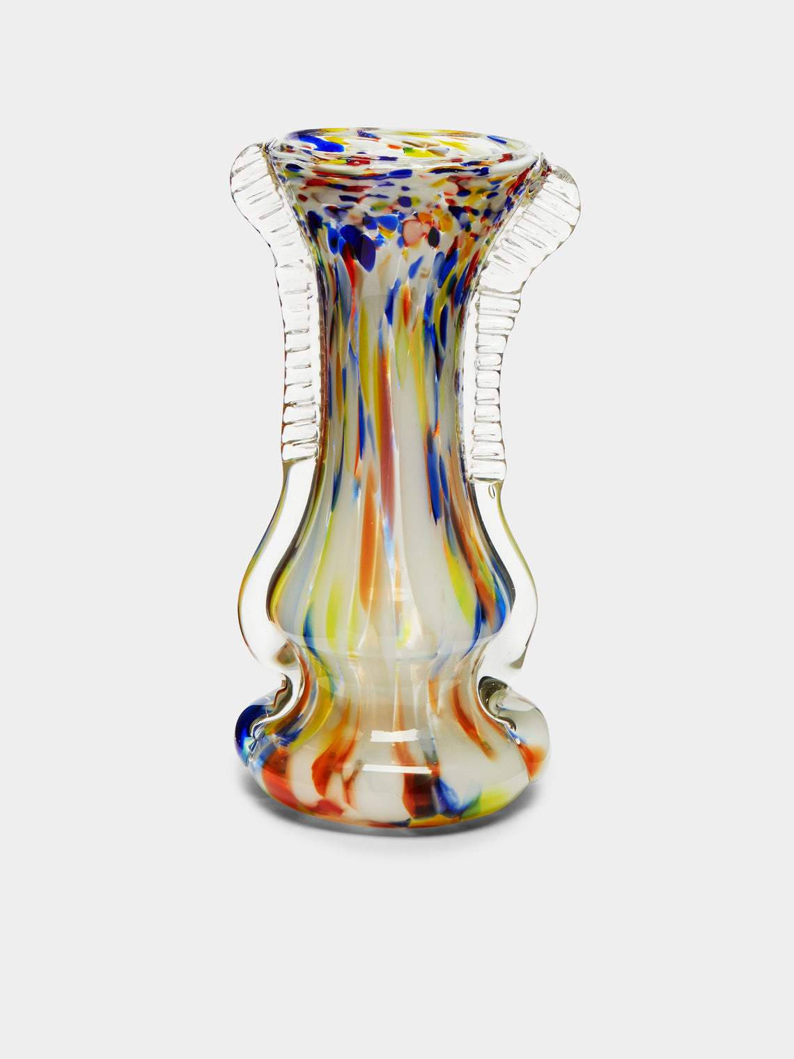 Antique and Vintage - Mid-Century Marbled Glass Vase -  - ABASK - 