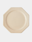 Maison Pichon Uzès - Louis XVI Hand-Glazed Ceramic Dinner Plates – 10in/26cm (Set of 4) - White - ABASK  - 