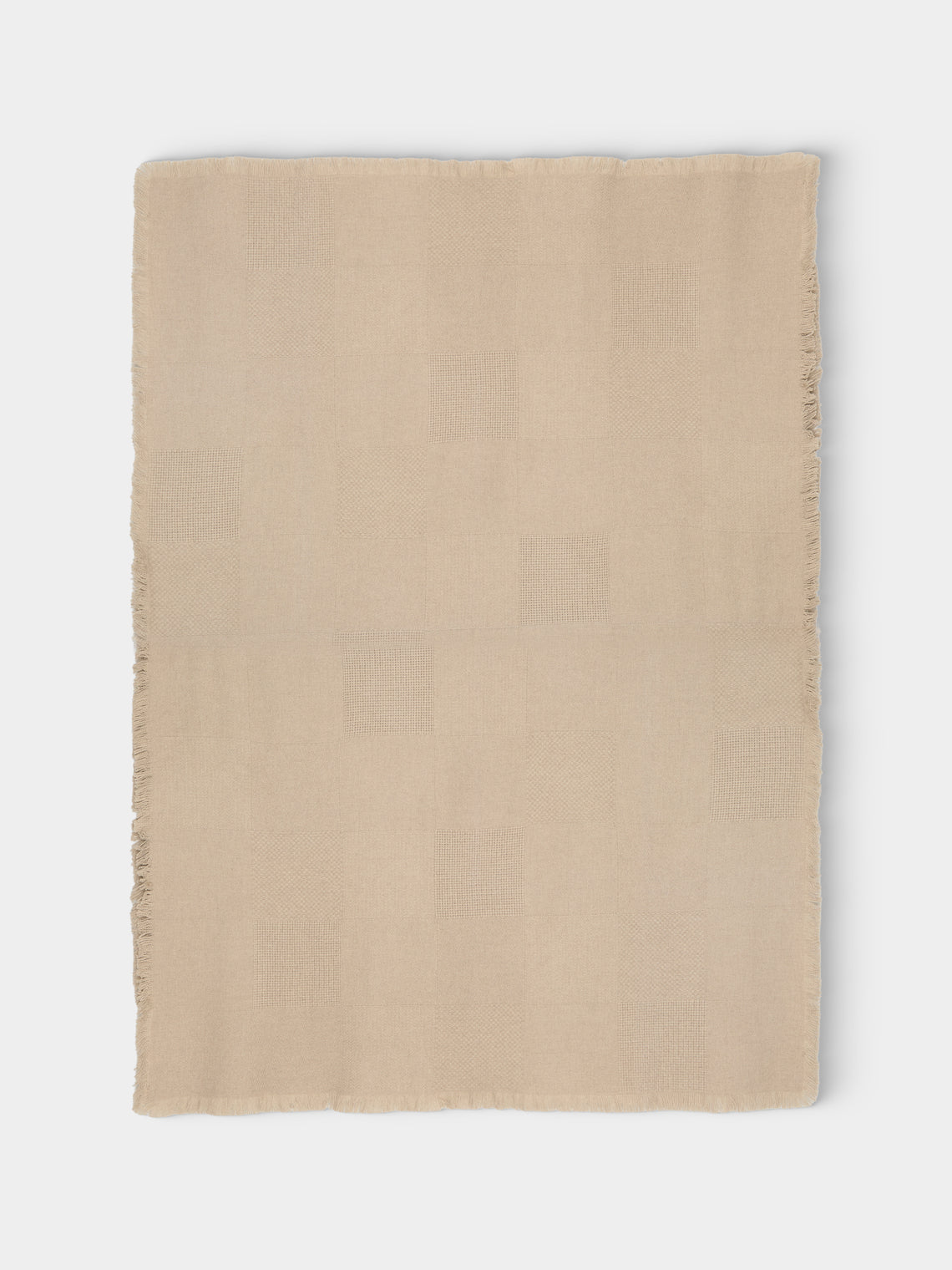 Alonpi - Bella Cashmere Blanket (71in/1.8m) - Beige - ABASK