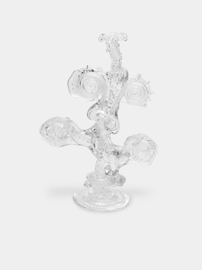 Alexander Kirkeby - Hand-Blown Crystal Candlestick -  - ABASK - 