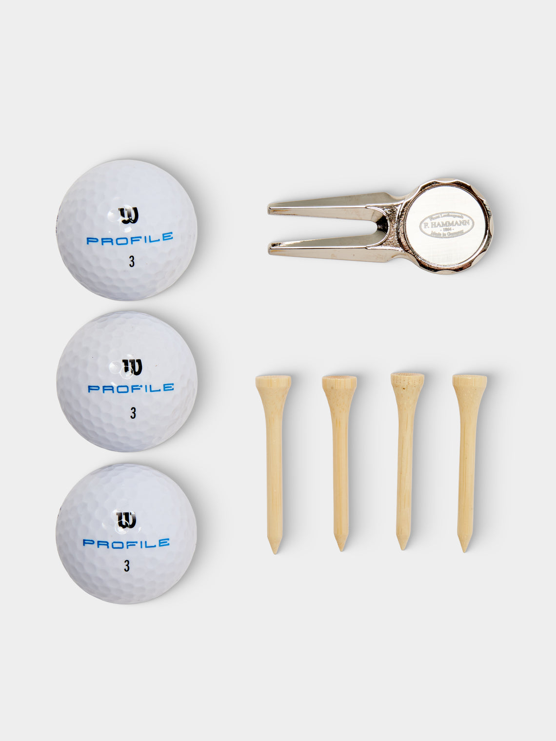 F. Hammann - Leather Golf Set - Green - ABASK