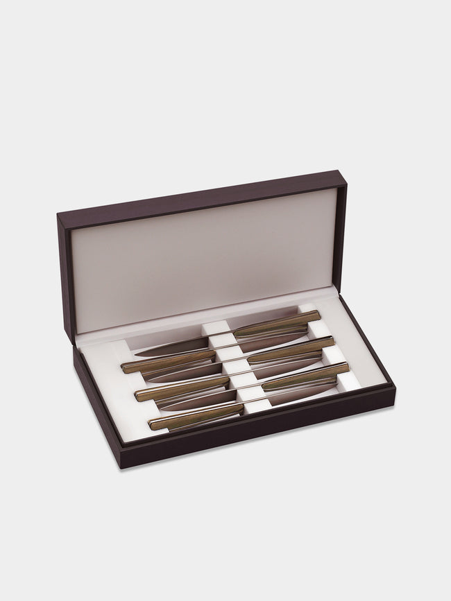 Puiforcat - Silver Plated Steak Knives (Set of 6) -  - ABASK 