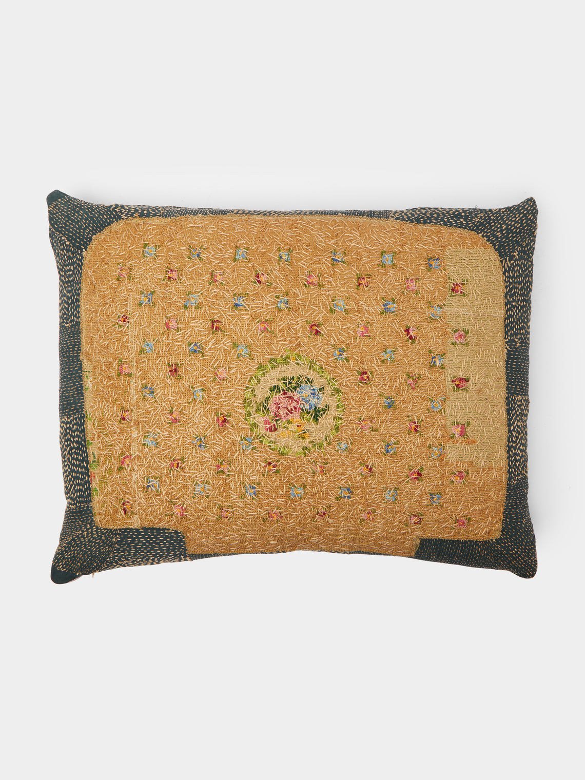 By Walid - Late 18th-Century Needlepoint Wool Cushion -  - ABASK - 