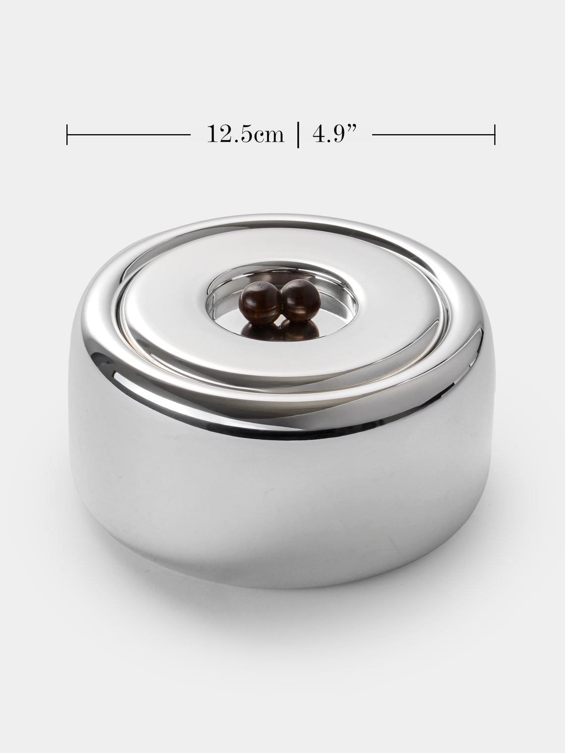 San Lorenzo - 1988 Afra and Tobia Scarpa Sterling Silver Candy Box - Silver - ABASK