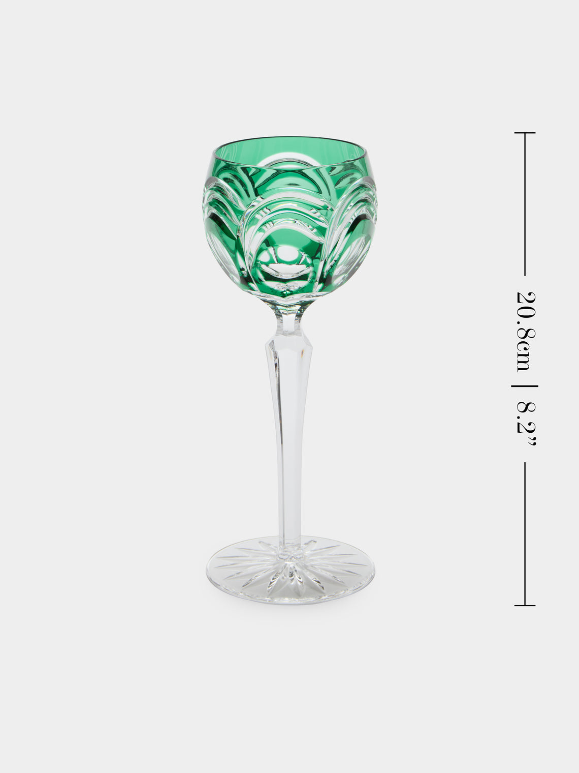Antique and Vintage - 1970s Crystal Wine Glasses (Set of 6) - Multiple - ABASK