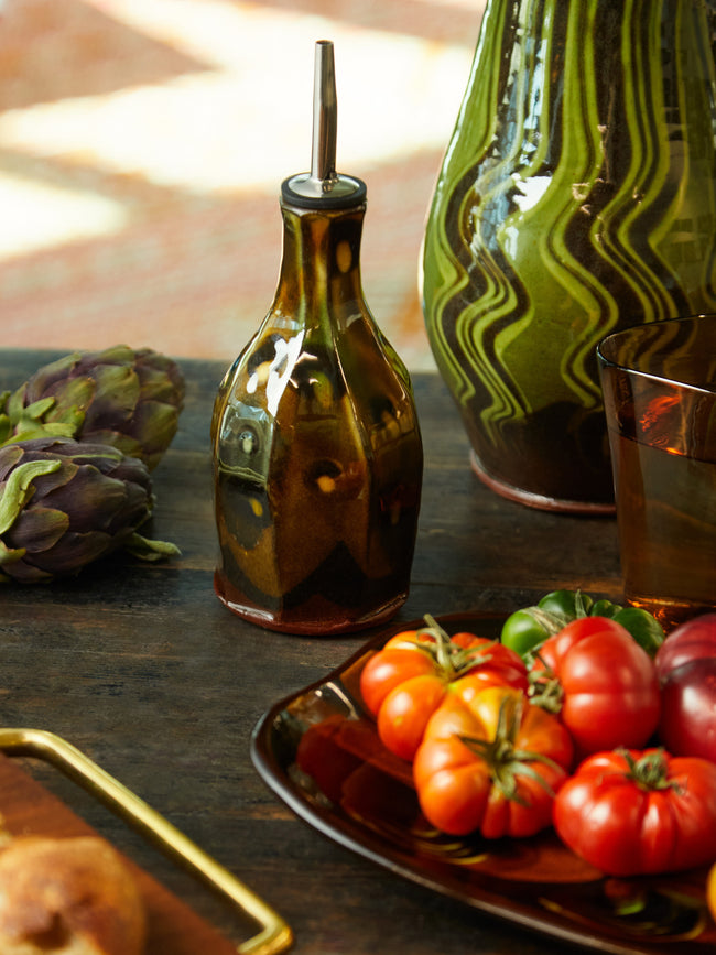 Mike Parry - Slipware Oil Pourer -  - ABASK