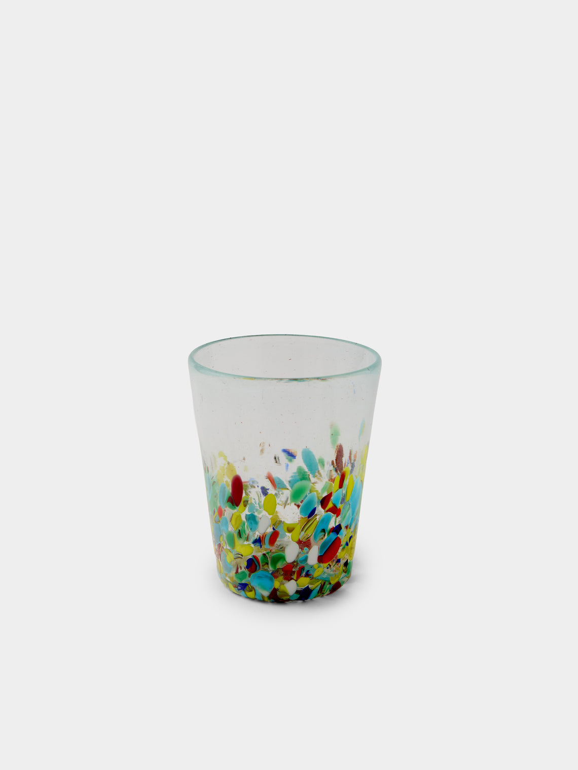 Antique and Vintage - Mid-Century Murano Glass Tumblers (Set of 6) - Multiple - ABASK