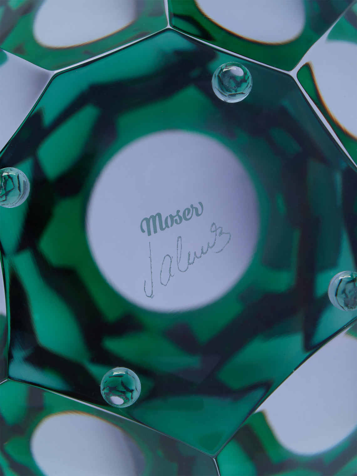 Moser - Stones Hand-Blown Crystal Vase -  - ABASK