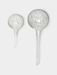 Dab'O - Hand-Blown Crystal Water-Diffusing Globes (Set of 2) - Clear - ABASK - 