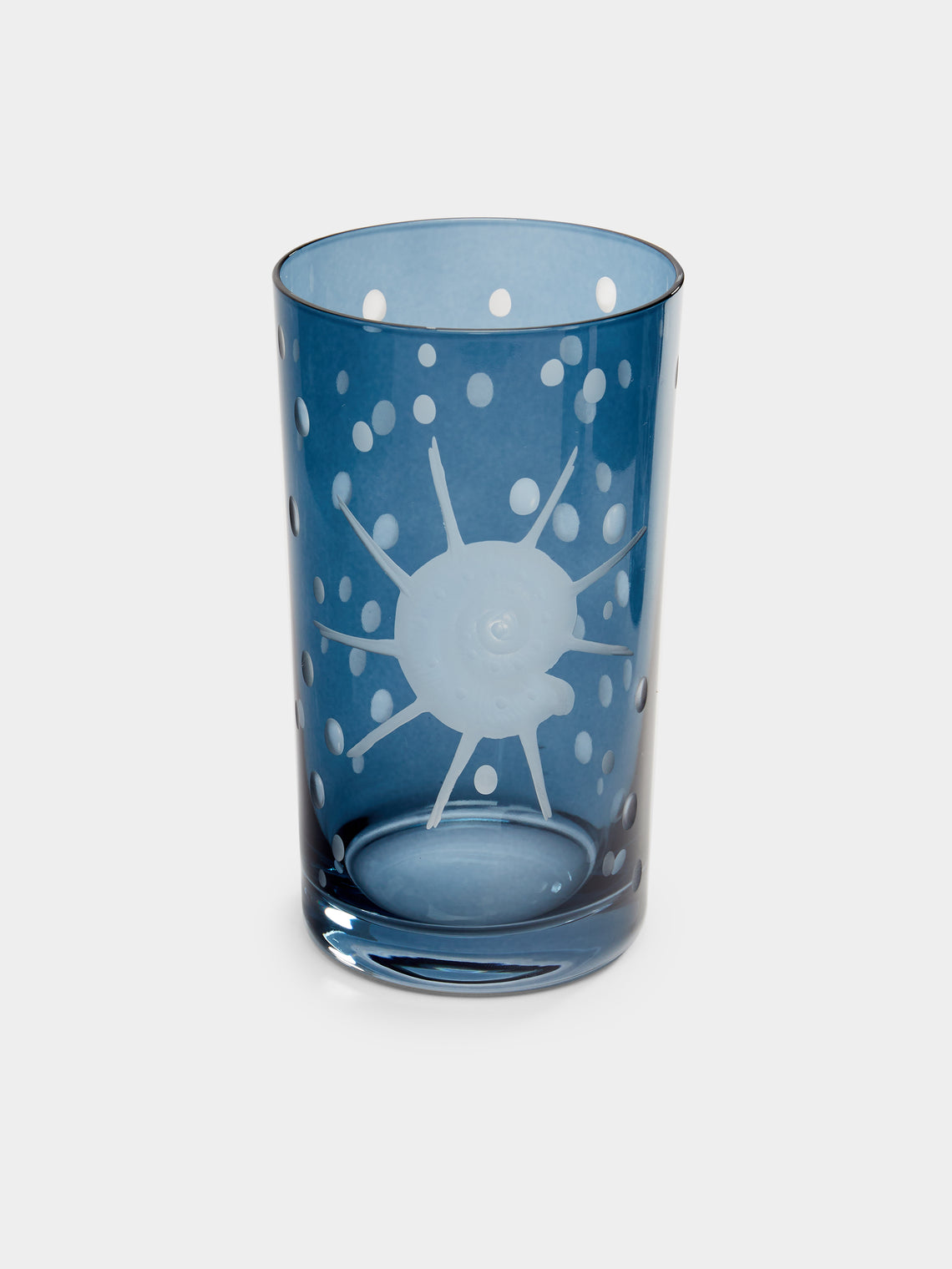 Artel - Frutti di Mare Hand-Engraved Crystal Tall Tumblers (Set of 6) -  - ABASK