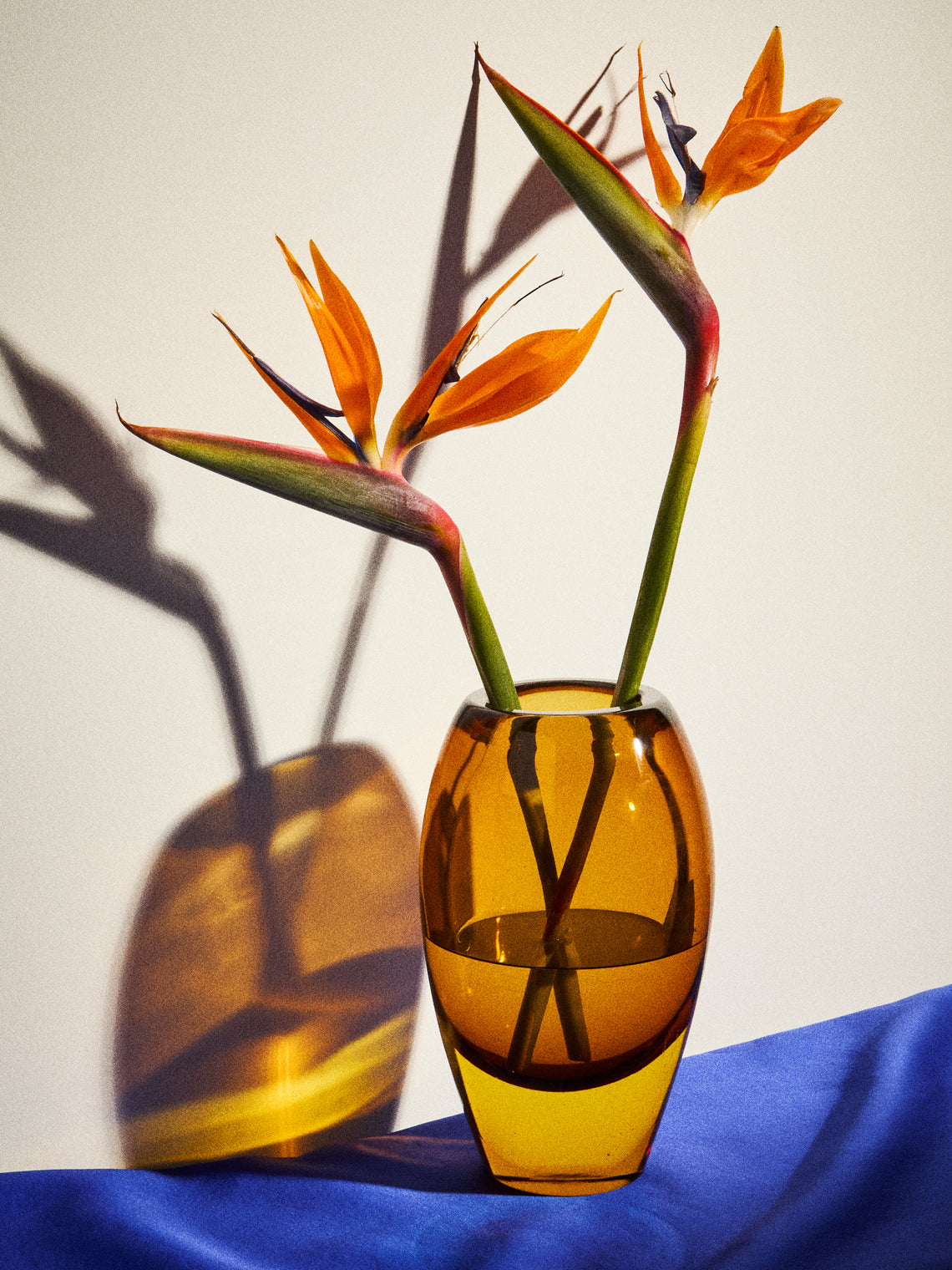 Antique and Vintage - 1960s Flavio Poli for Seguso Vetri d’Arte Sommerso Murano Glass Vase (10in/25.5cm) - Orange - ABASK