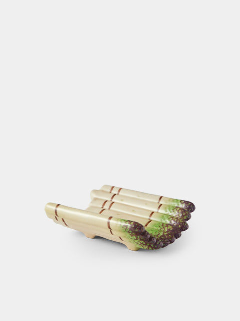 Antique and Vintage - 1950s Pol Chambost Ceramic Asparagus Dish - Multiple - ABASK - 