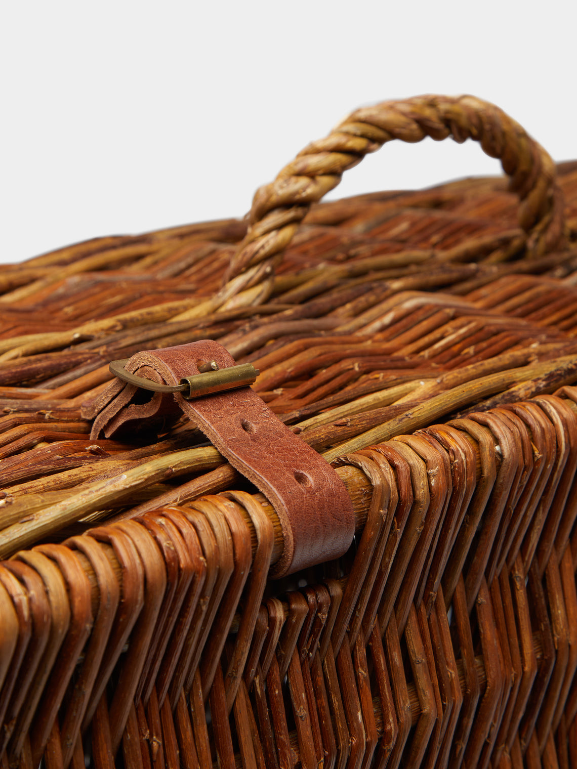 Sussex Willow Baskets - Handwoven Willow Picnic Basket -  - ABASK