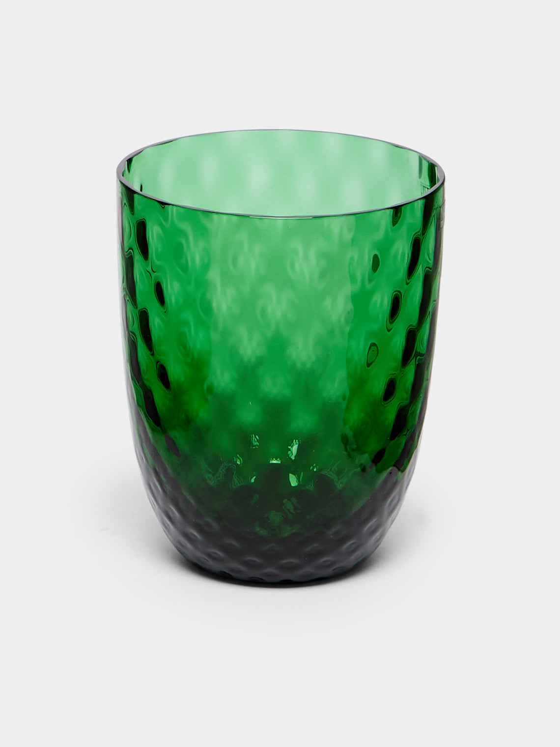 NasonMoretti - Idra Hand-Blown Murano Glass Tumblers (Set of 6) - Green - ABASK
