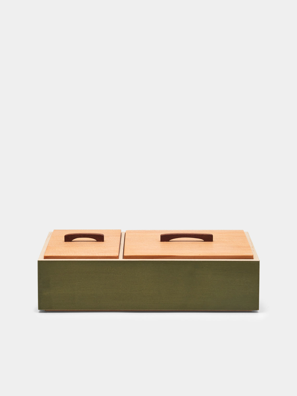 Matthew Kenney - Wood Desk Tidy - Olive - ABASK - 
