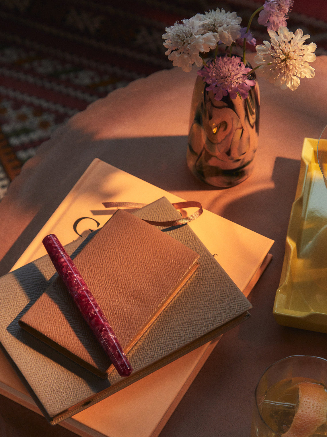 Smythson - Panama Leather Notebook -  - ABASK