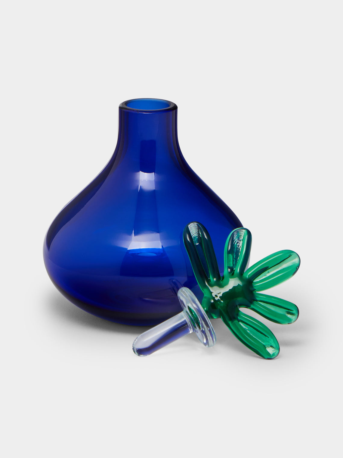 Venini - 1985 Laura de Santillana Monofiore Hand-Blown Murano Glass Perfume Bottle -  - ABASK