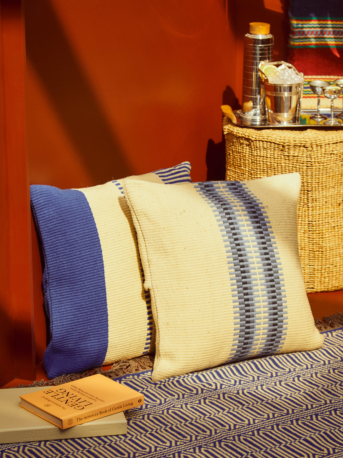 Fábrica Alentejana de Lanifícios - Handwoven Wool Cushion -  - ABASK