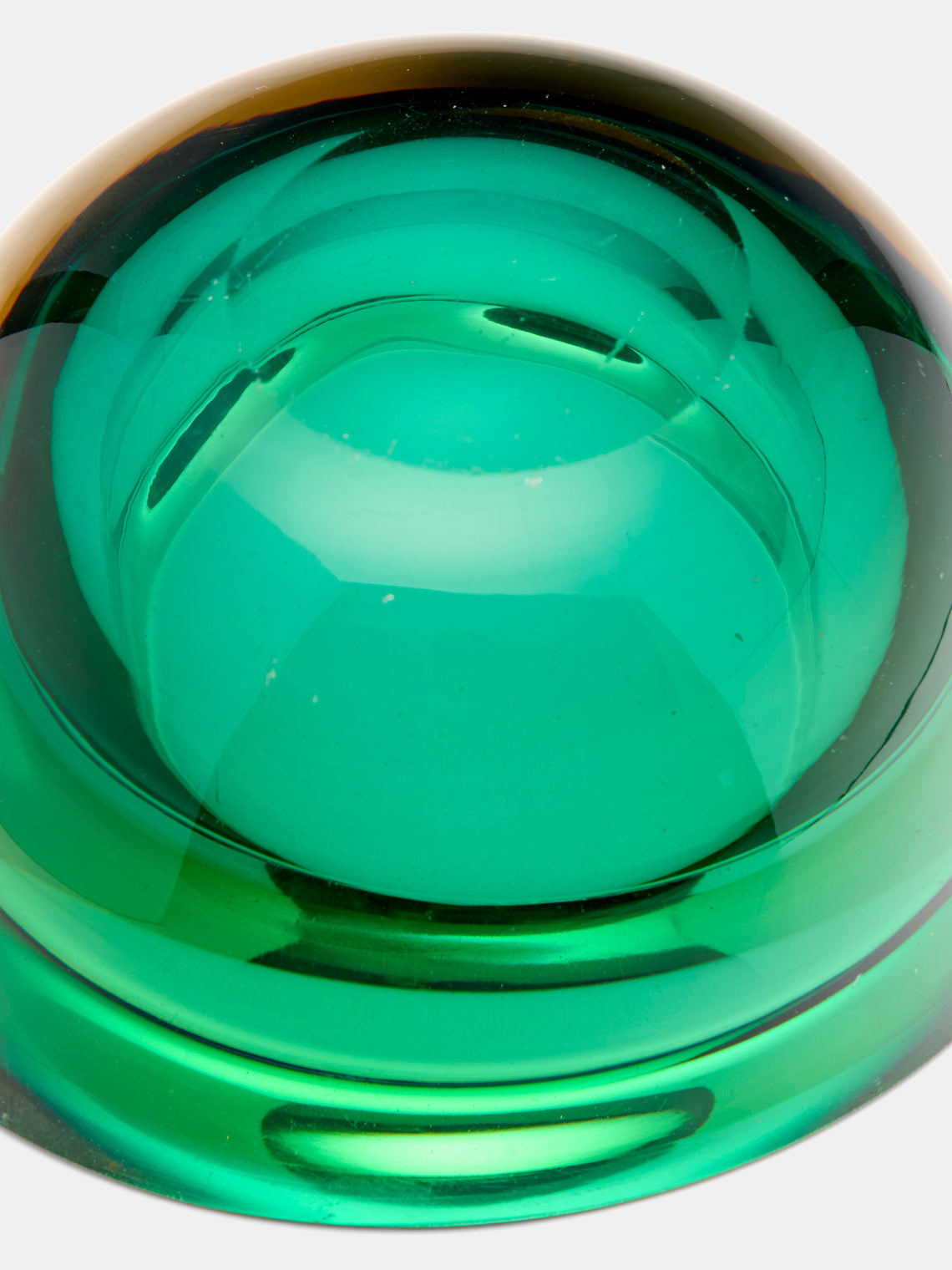 Antique and Vintage - Mid-Century Flavio Poli Murano Glass Ashtray -  - ABASK