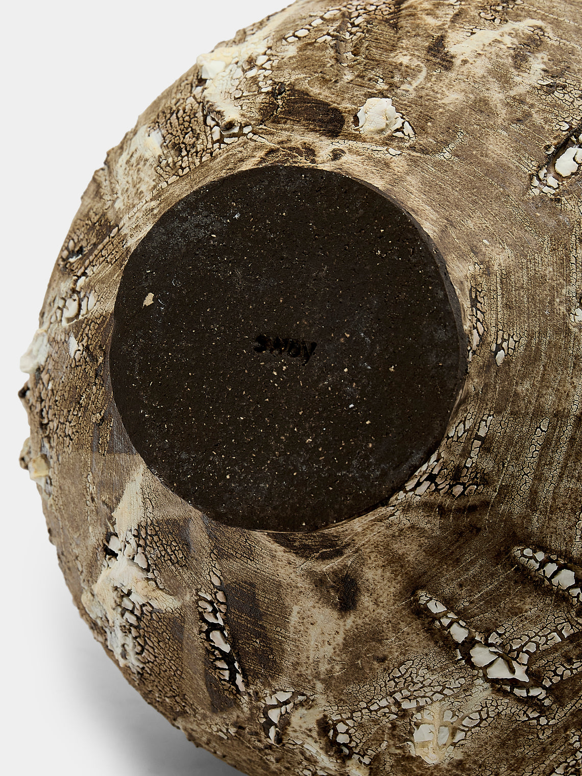 SWAY Ceramics - Poppy III Stoneware Vase - Brown - ABASK